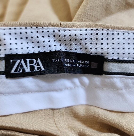 Zara masculine wide leg trousers size small - Picture 6 of 7